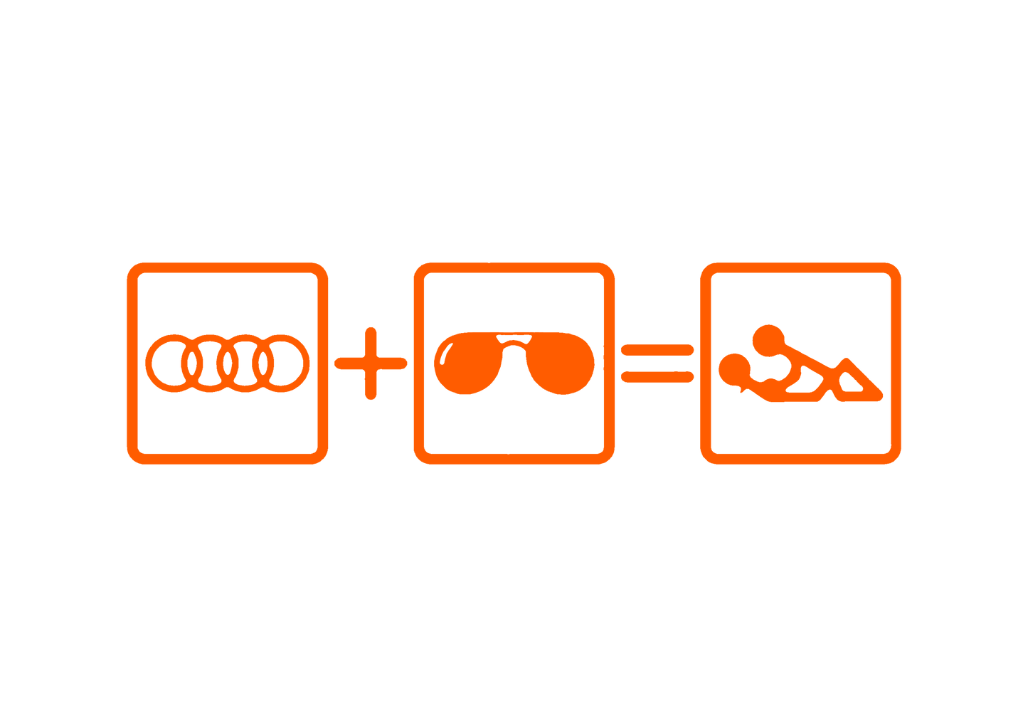 Sticker - AUDI + OCHELARI