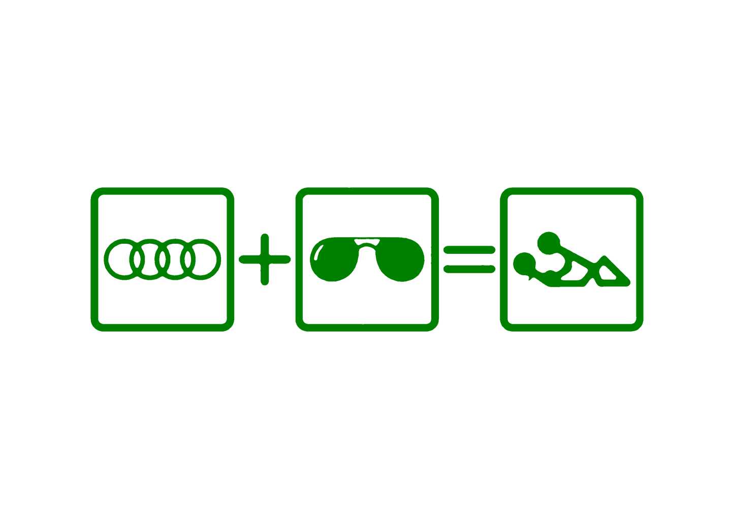 Sticker - AUDI + OCHELARI
