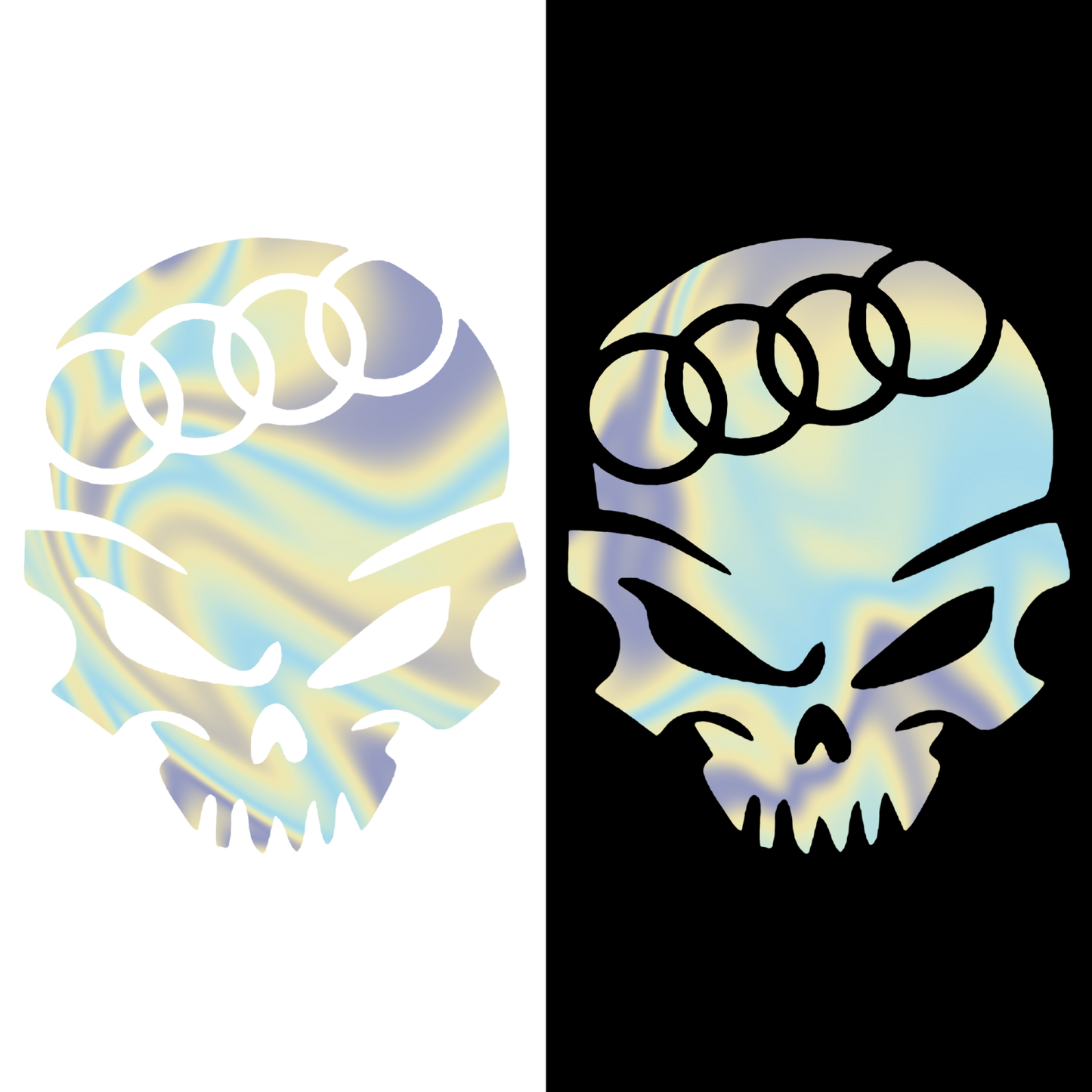 Sticker - AUDI SKULL