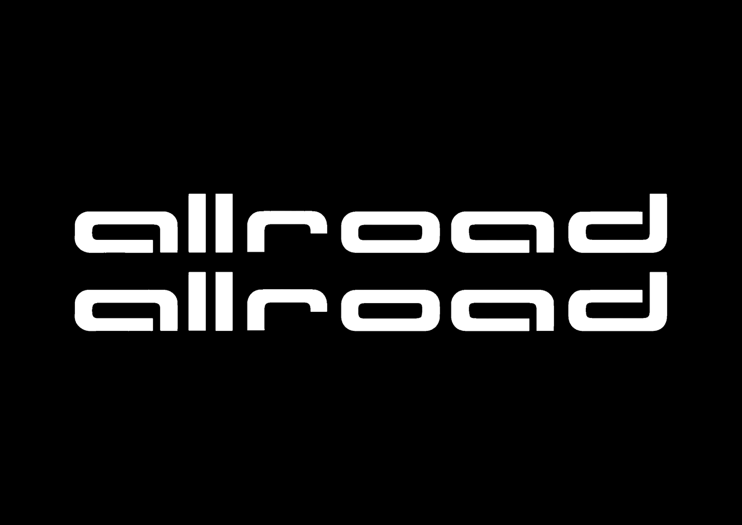 Sticker Set - X2 AUDI ALLROAD