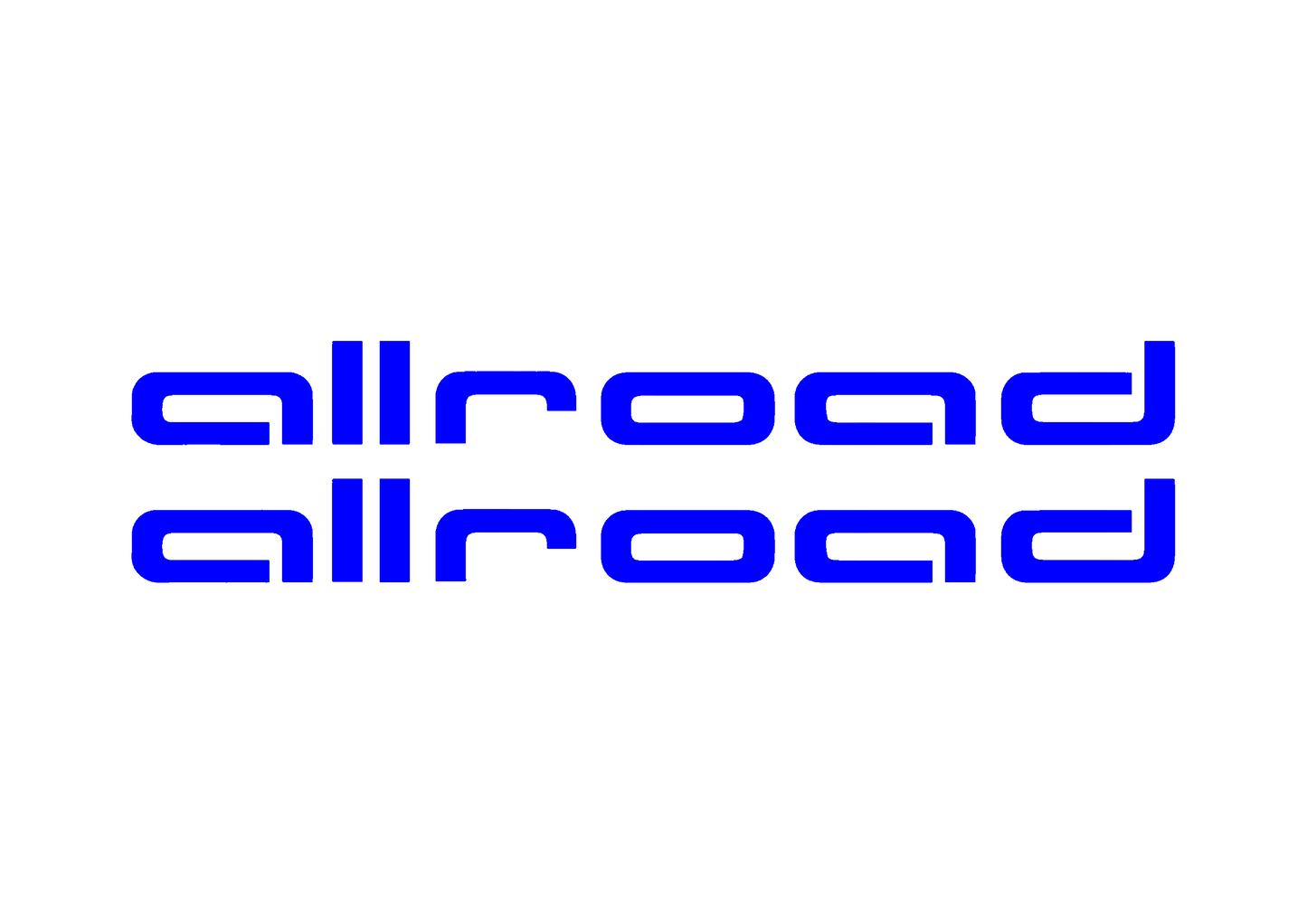 Sticker Set - X2 AUDI ALLROAD