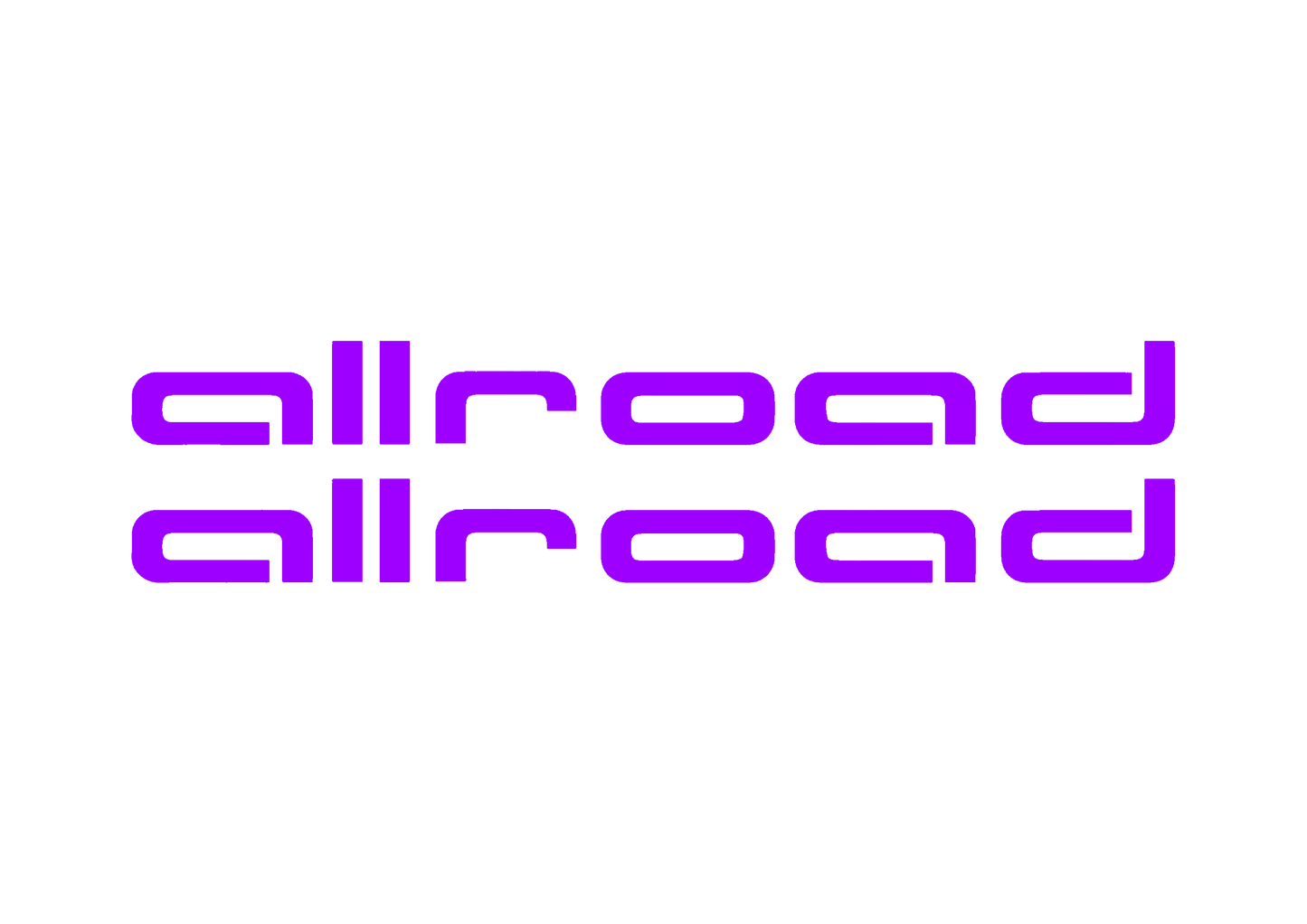 Sticker Set - X2 AUDI ALLROAD
