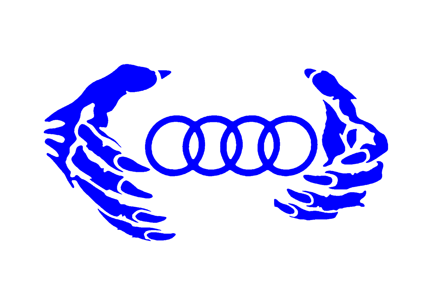 Sticker - AUDI CLAWS