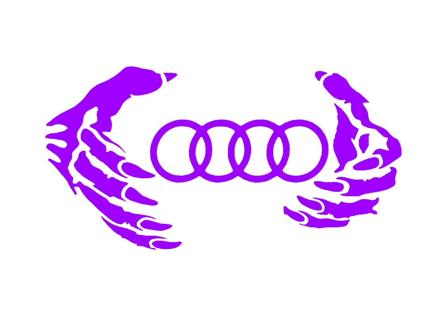Sticker - AUDI CLAWS