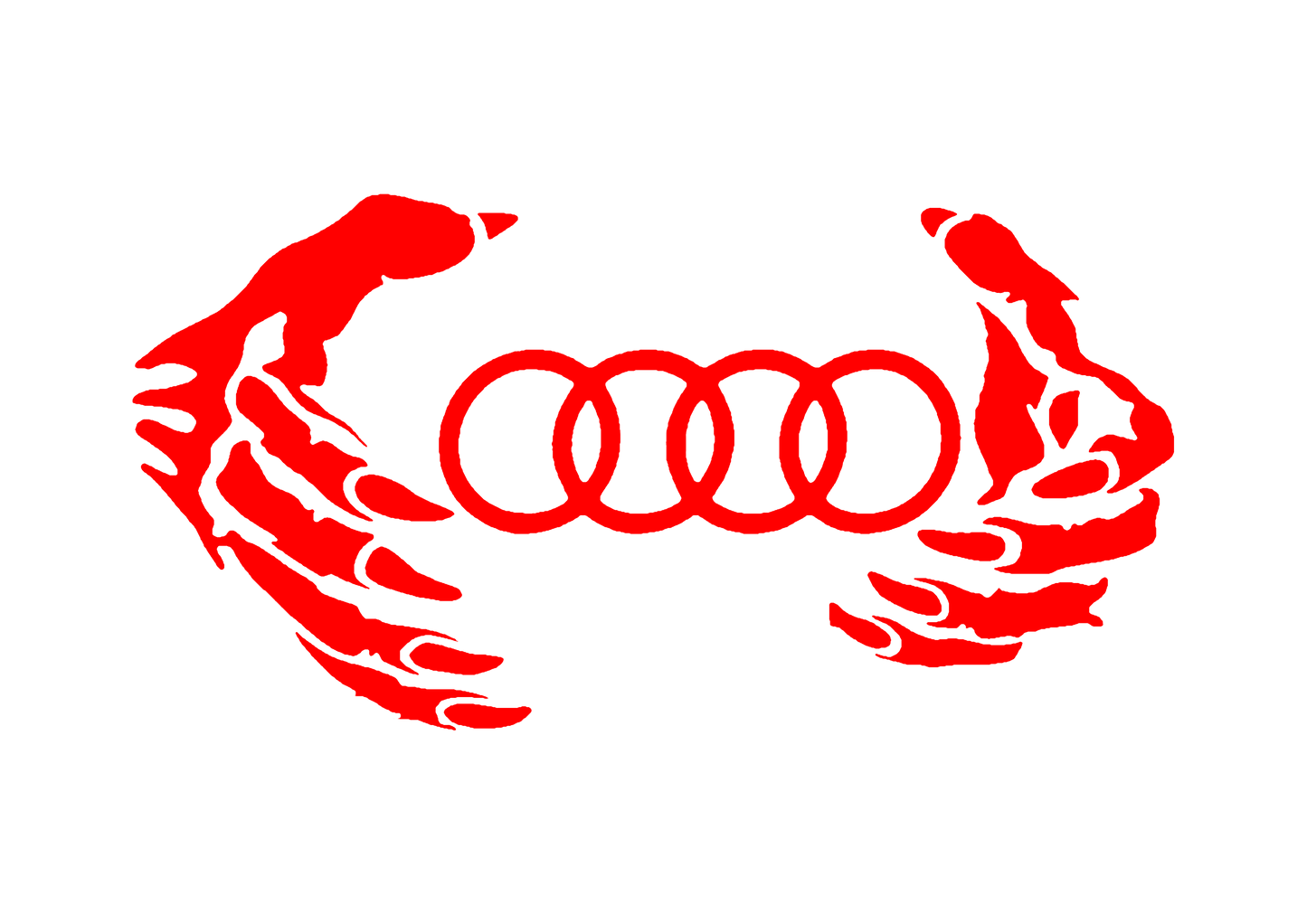 Sticker - AUDI CLAWS