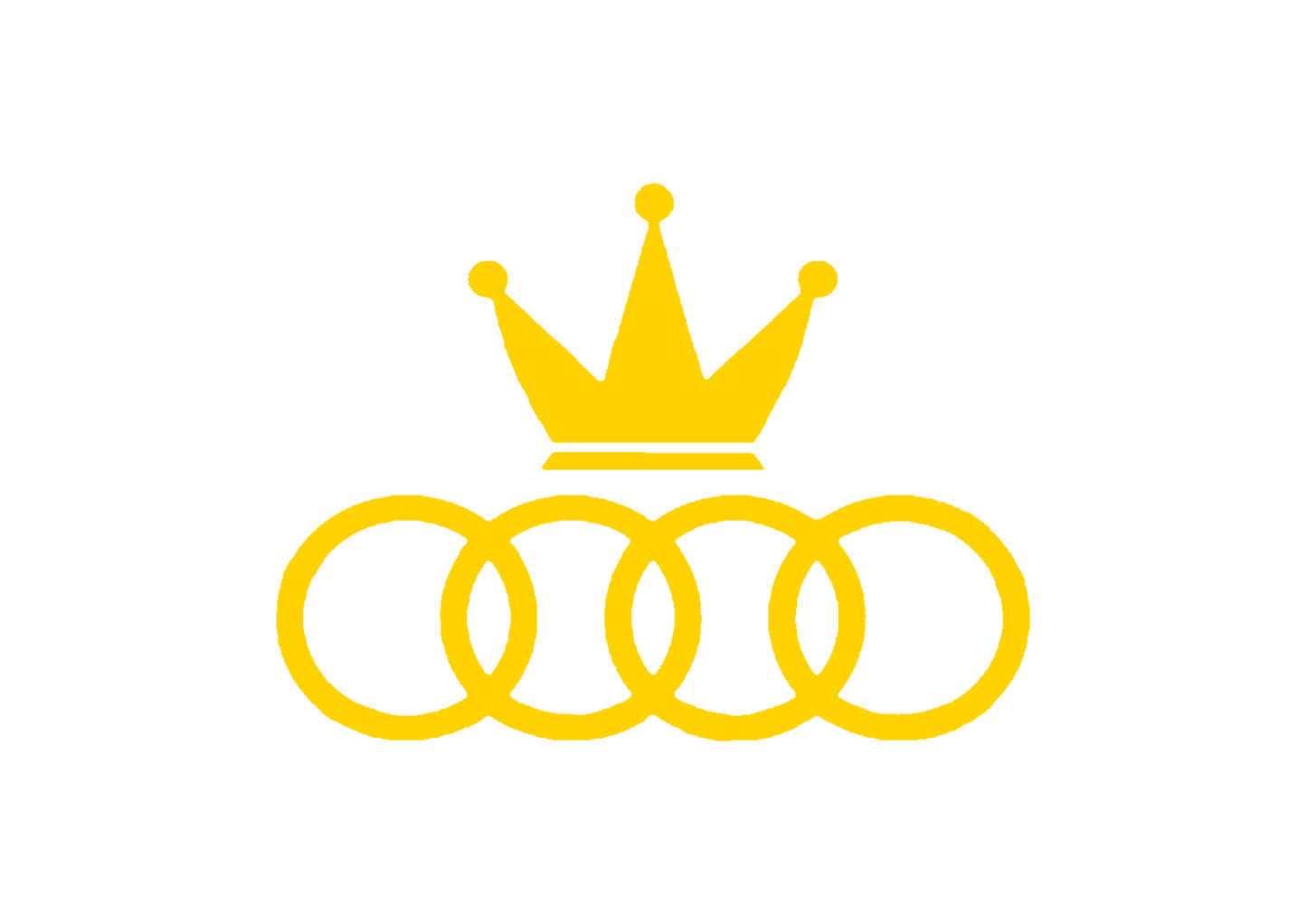 Sticker - AUDI CROWN 4