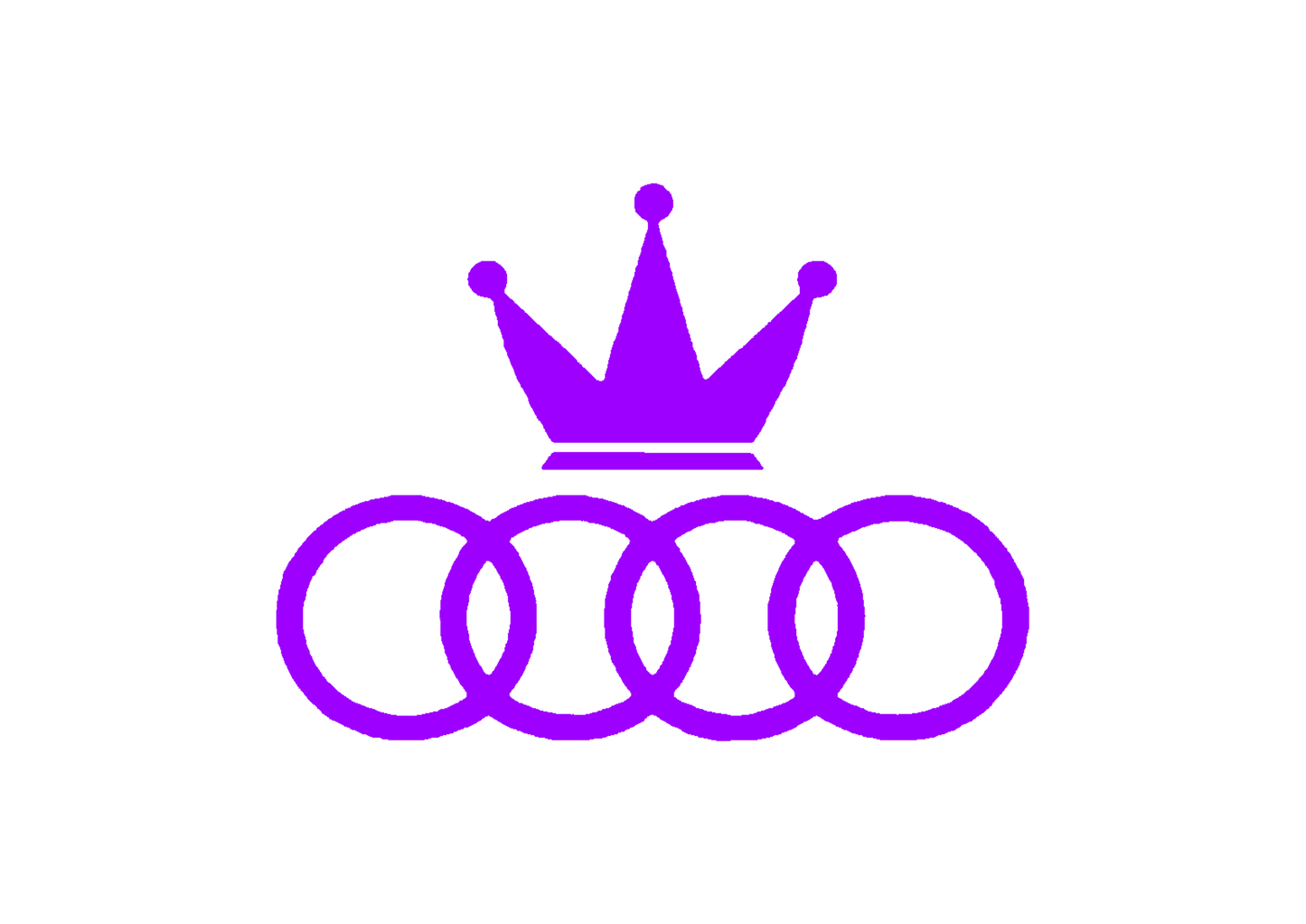 Sticker - AUDI CROWN 4