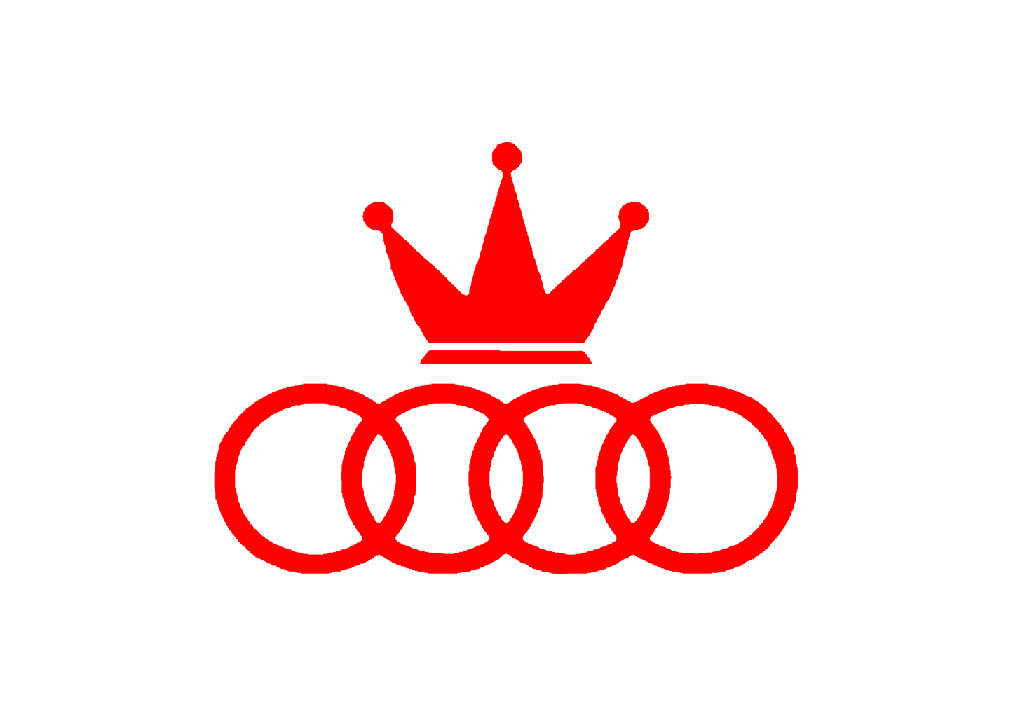 Sticker - AUDI CROWN 4