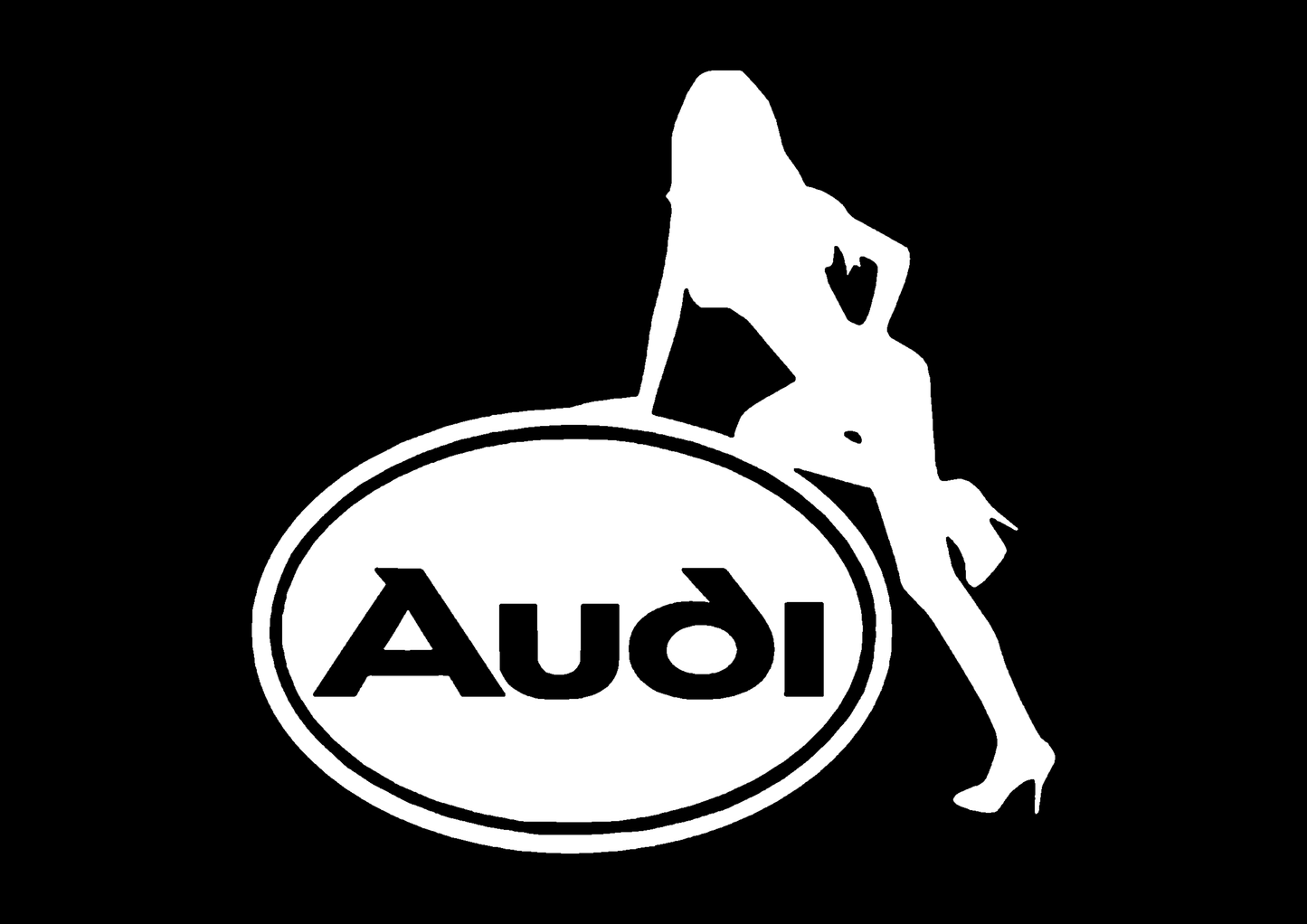 Sticker - AUDI GIRL 2