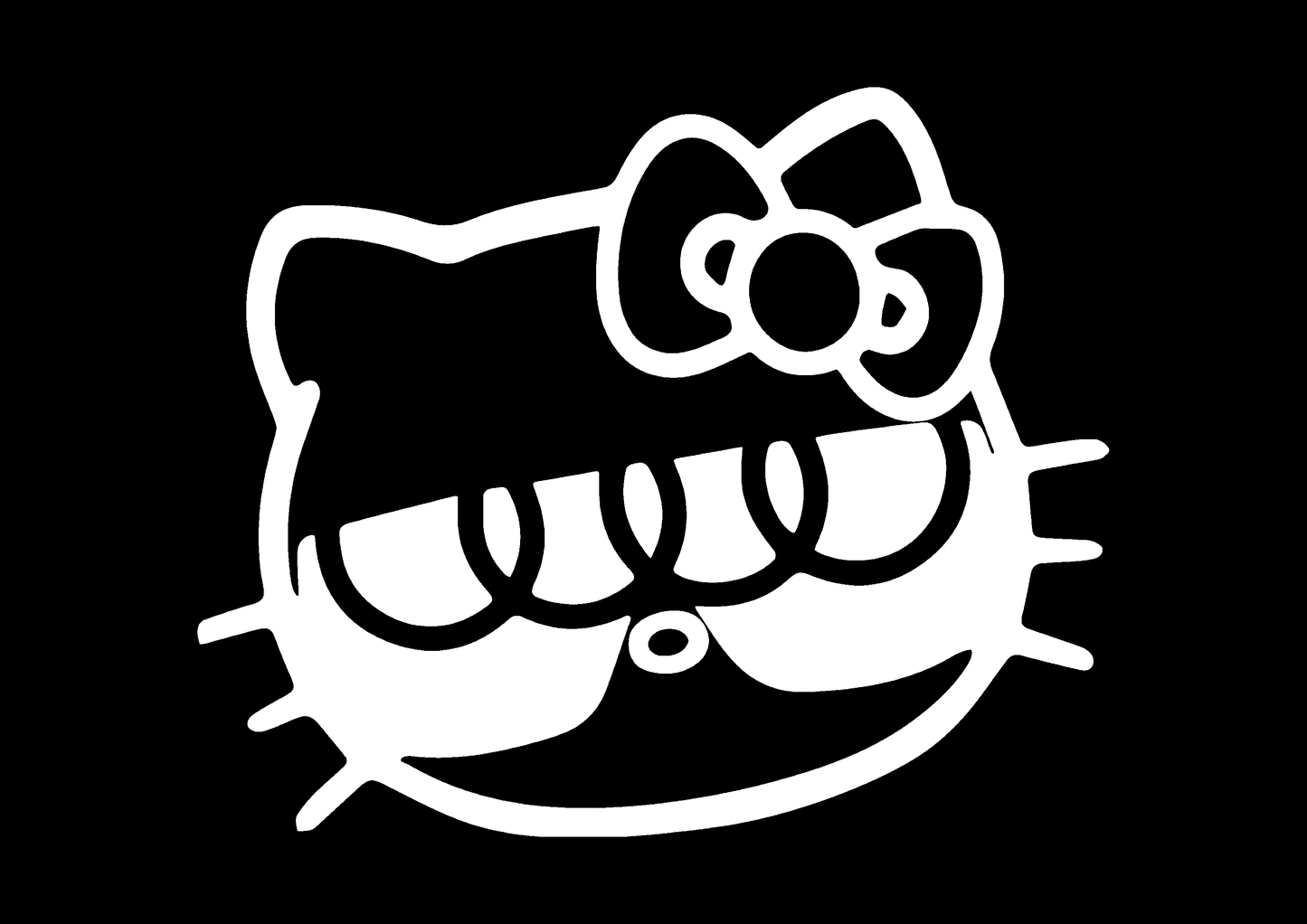 Sticker - AUDI HELLO KITTY