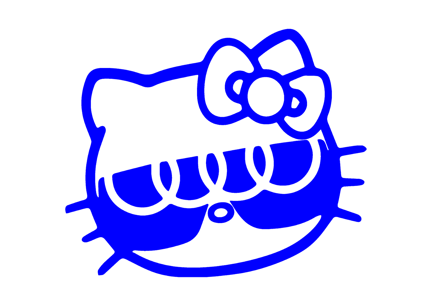 Sticker - AUDI HELLO KITTY