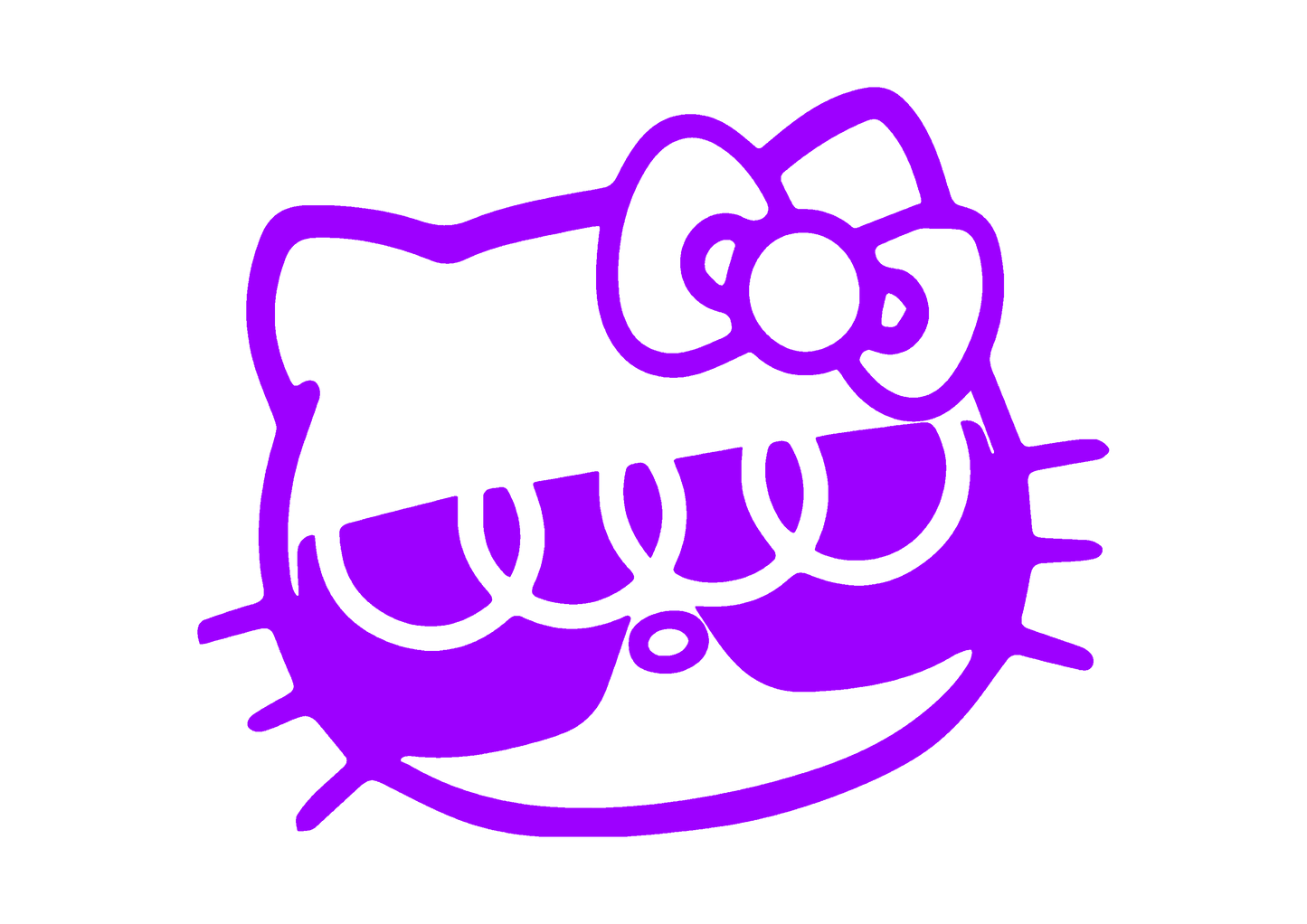 Sticker - AUDI HELLO KITTY
