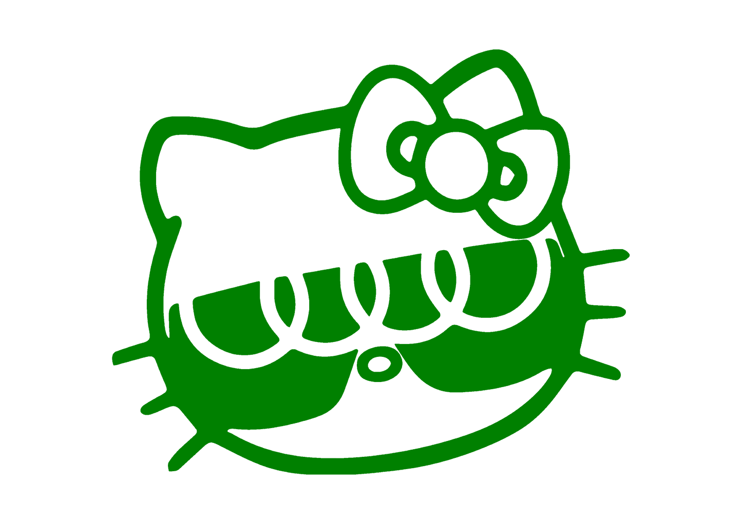 Sticker - AUDI HELLO KITTY