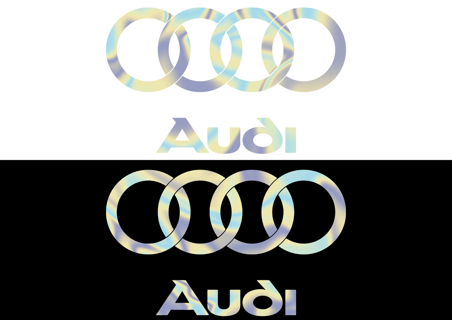 Sticker - AUDI LOGO
