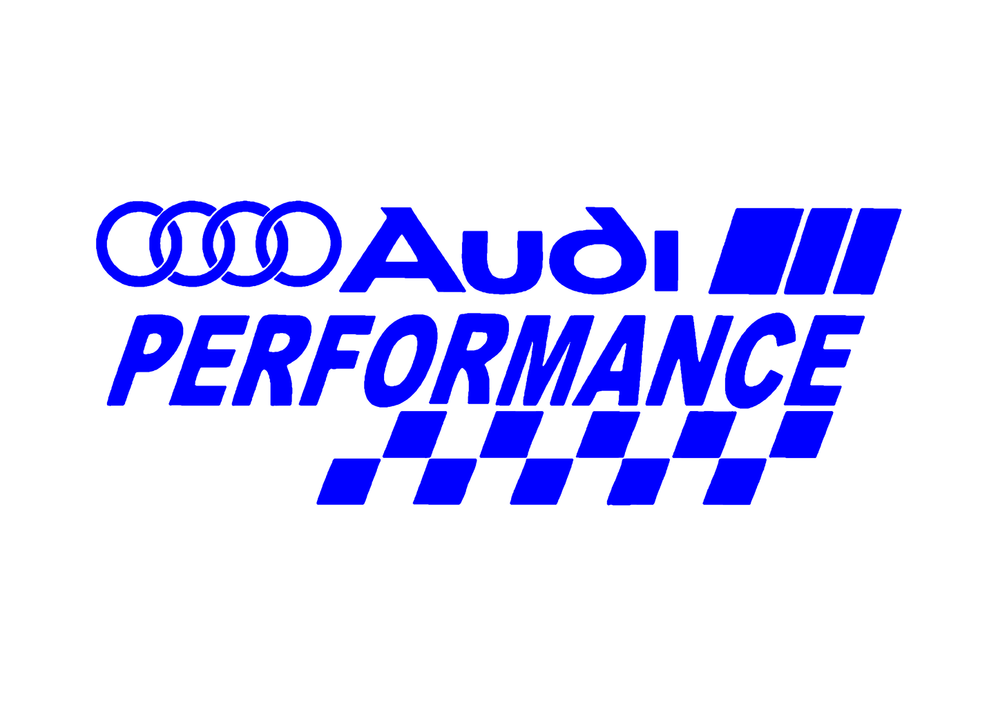 Sticker - AUDI PERFORMANCE