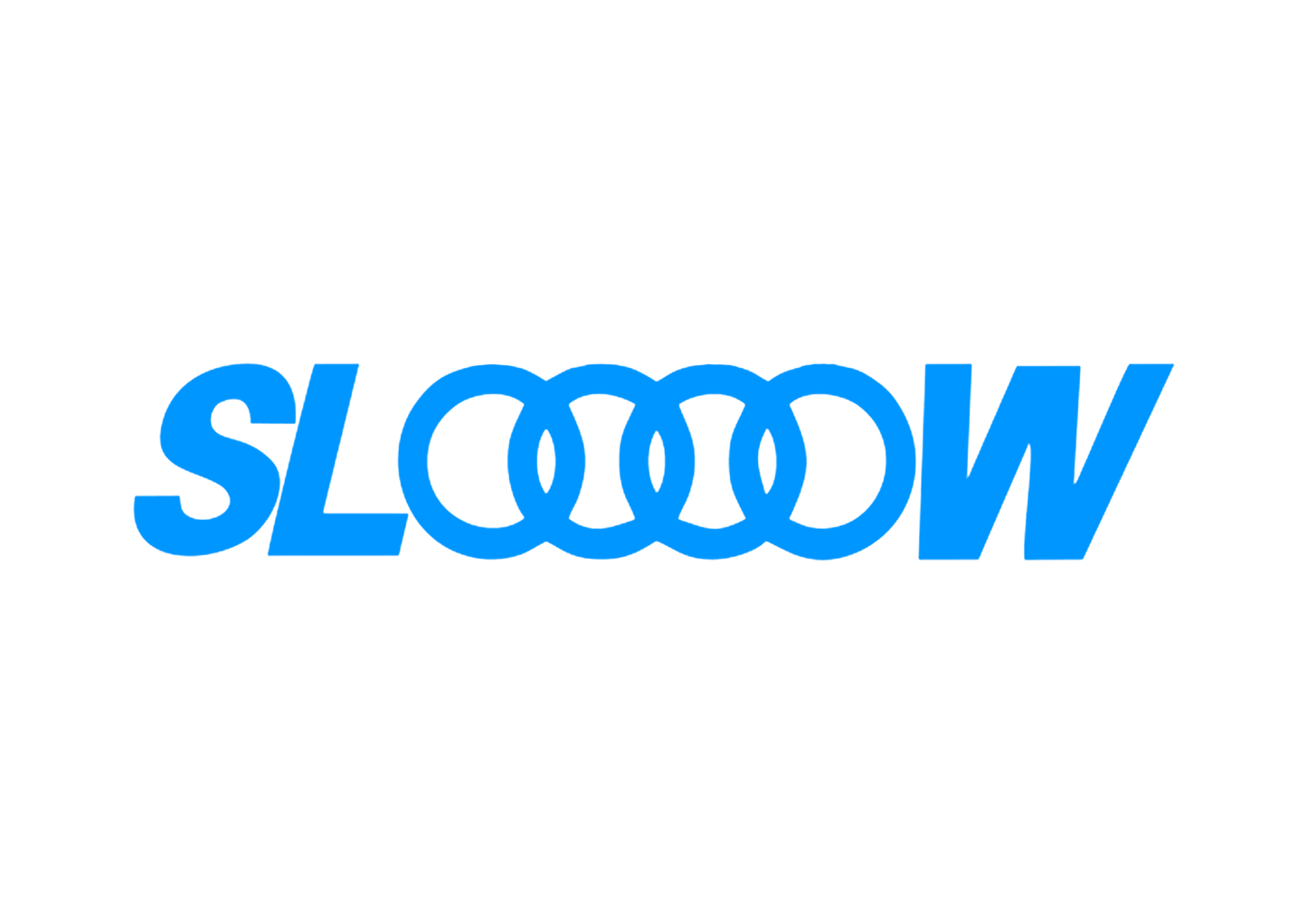 Sticker - AUDI SLOOOOW