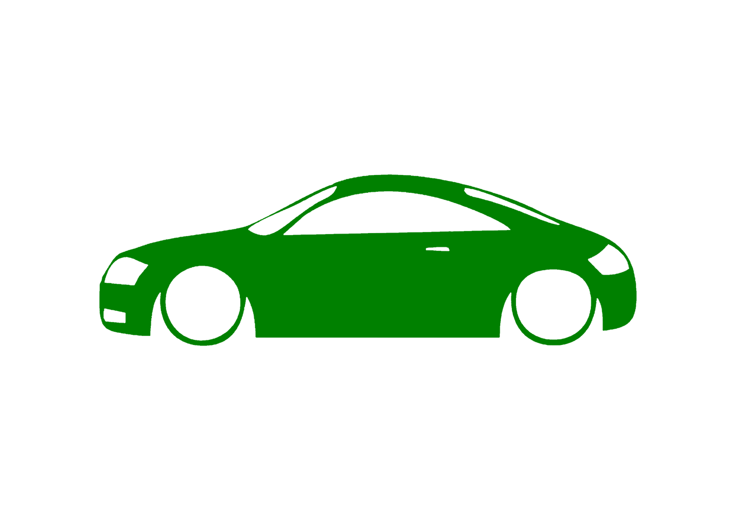 Sticker - SILUETA AUDI TT