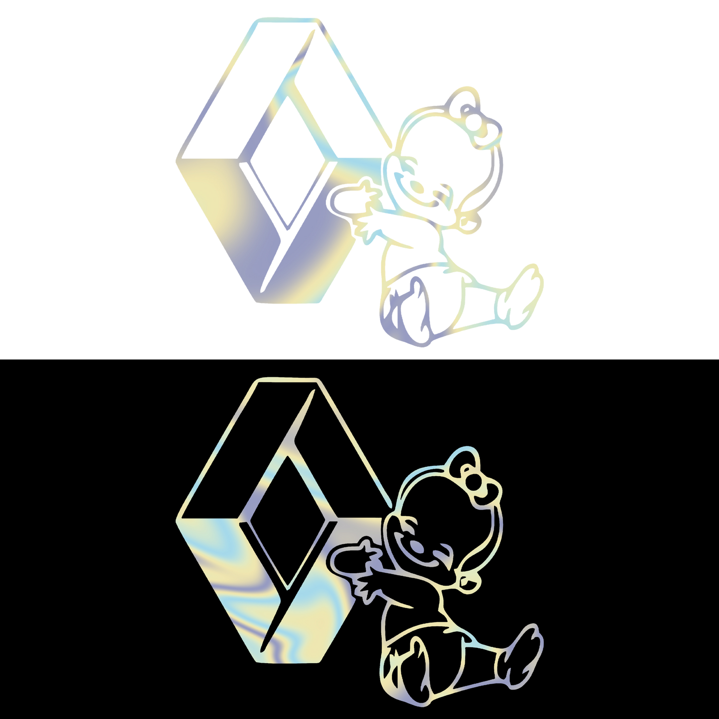 Sticker - BABY ON BOARD RENAULT