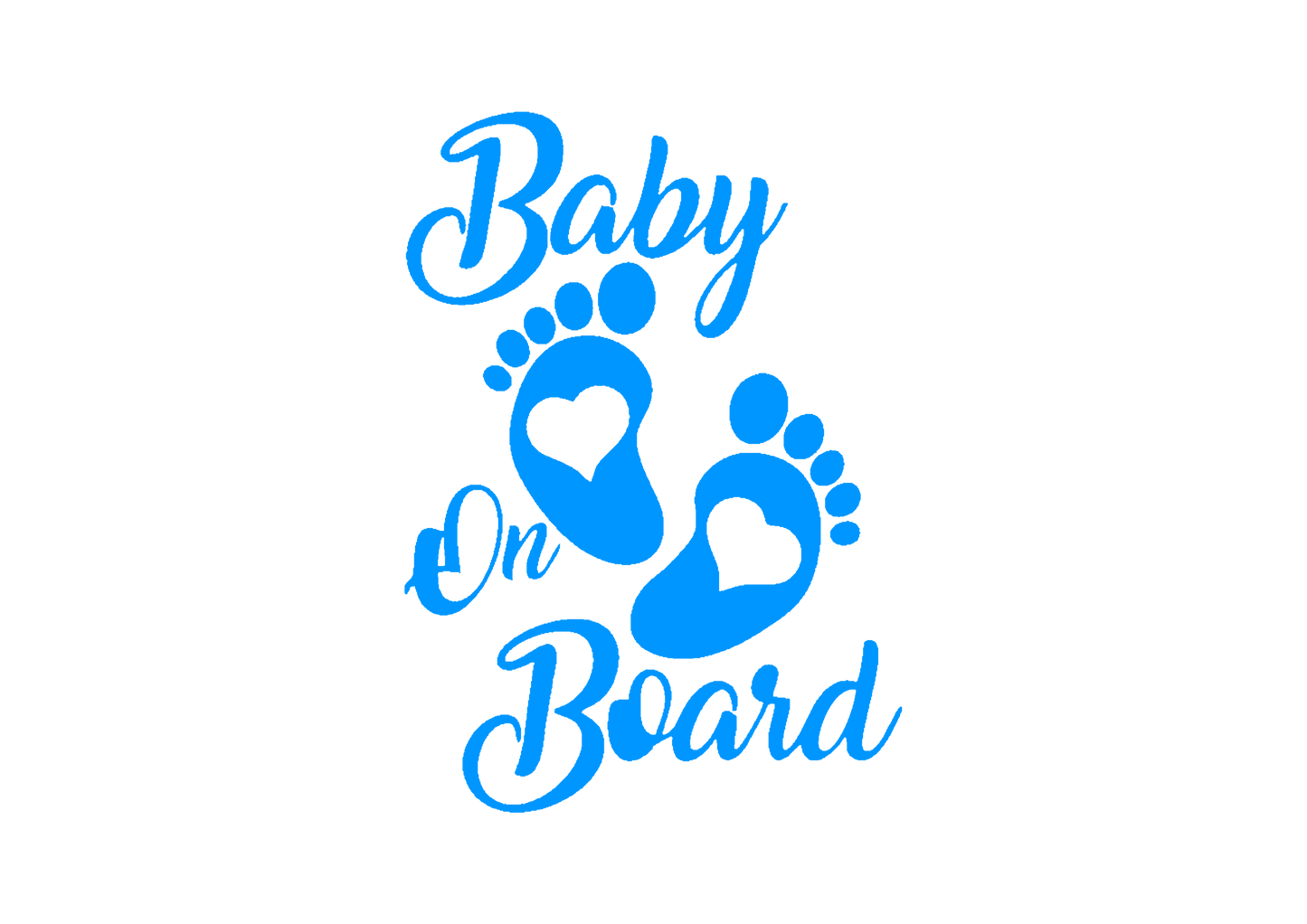 Sticker - BABY ON BOARD 1