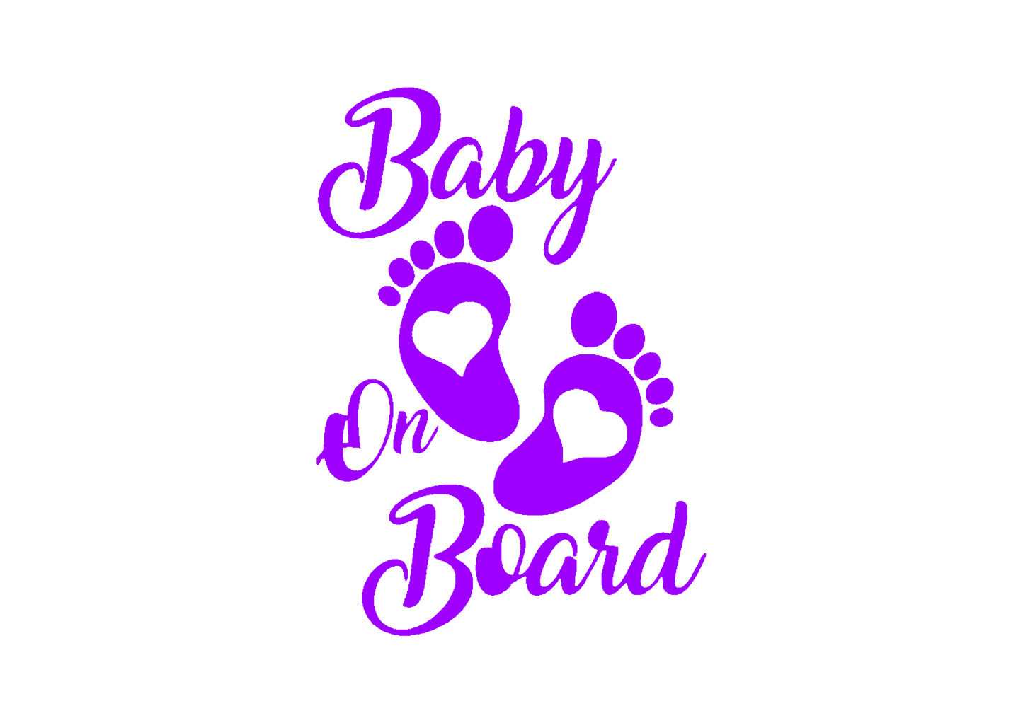 Sticker - BABY ON BOARD 1
