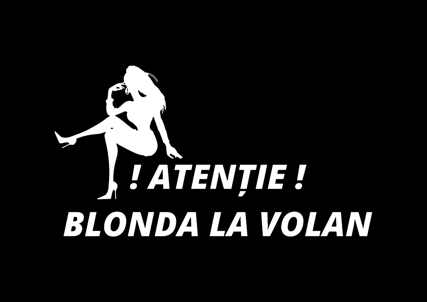Sticker - BLONDA LA VOLAN