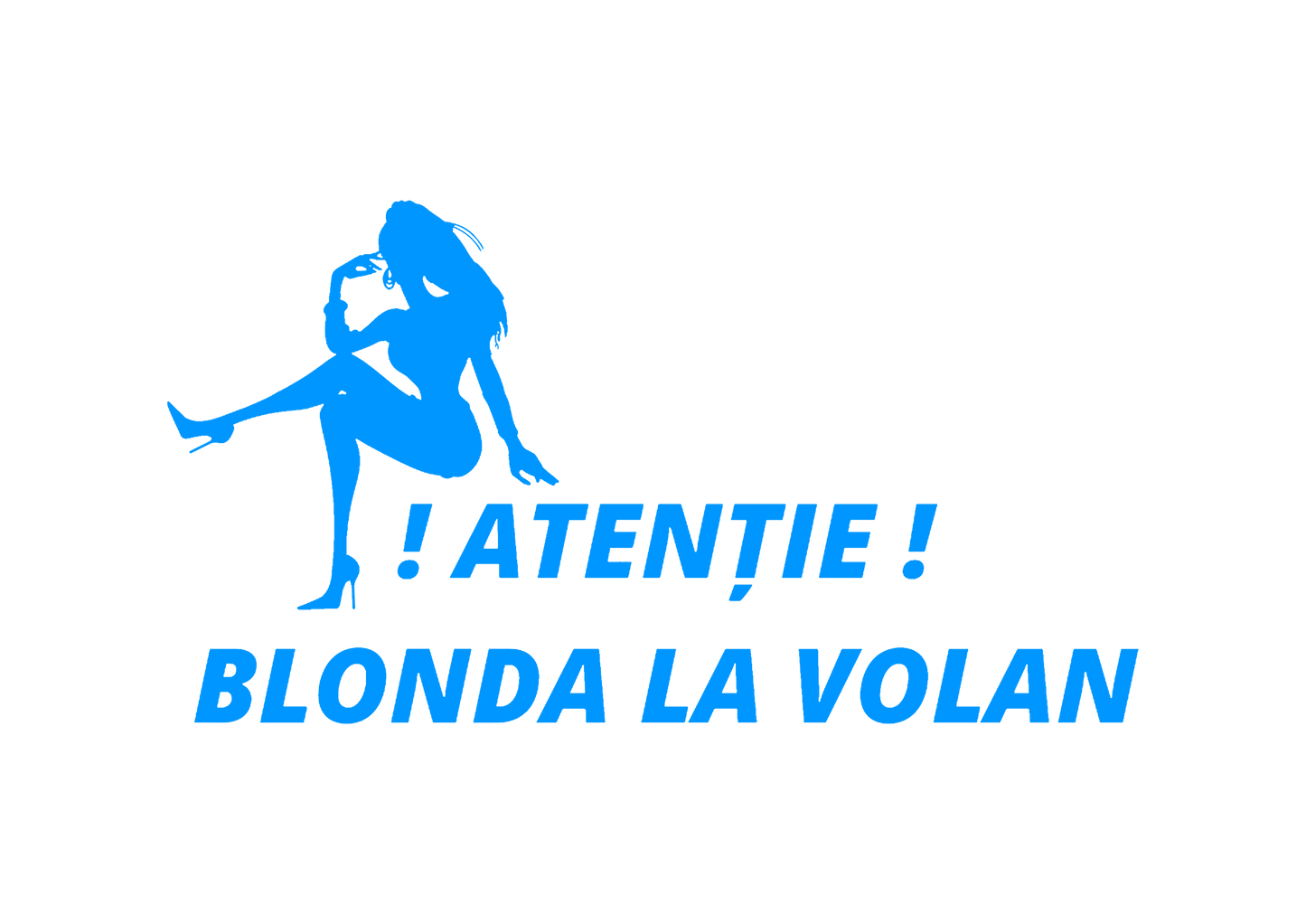 Sticker - BLONDA LA VOLAN