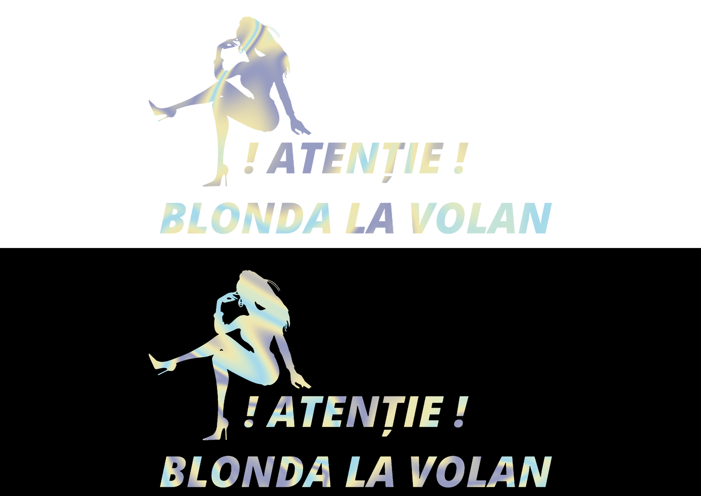 Sticker - BLONDA LA VOLAN