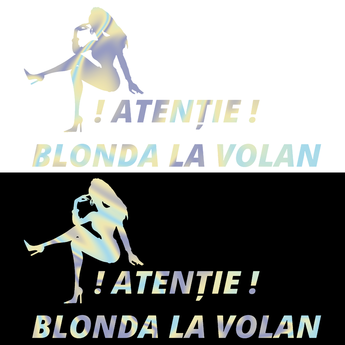 Sticker - BLONDA LA VOLAN