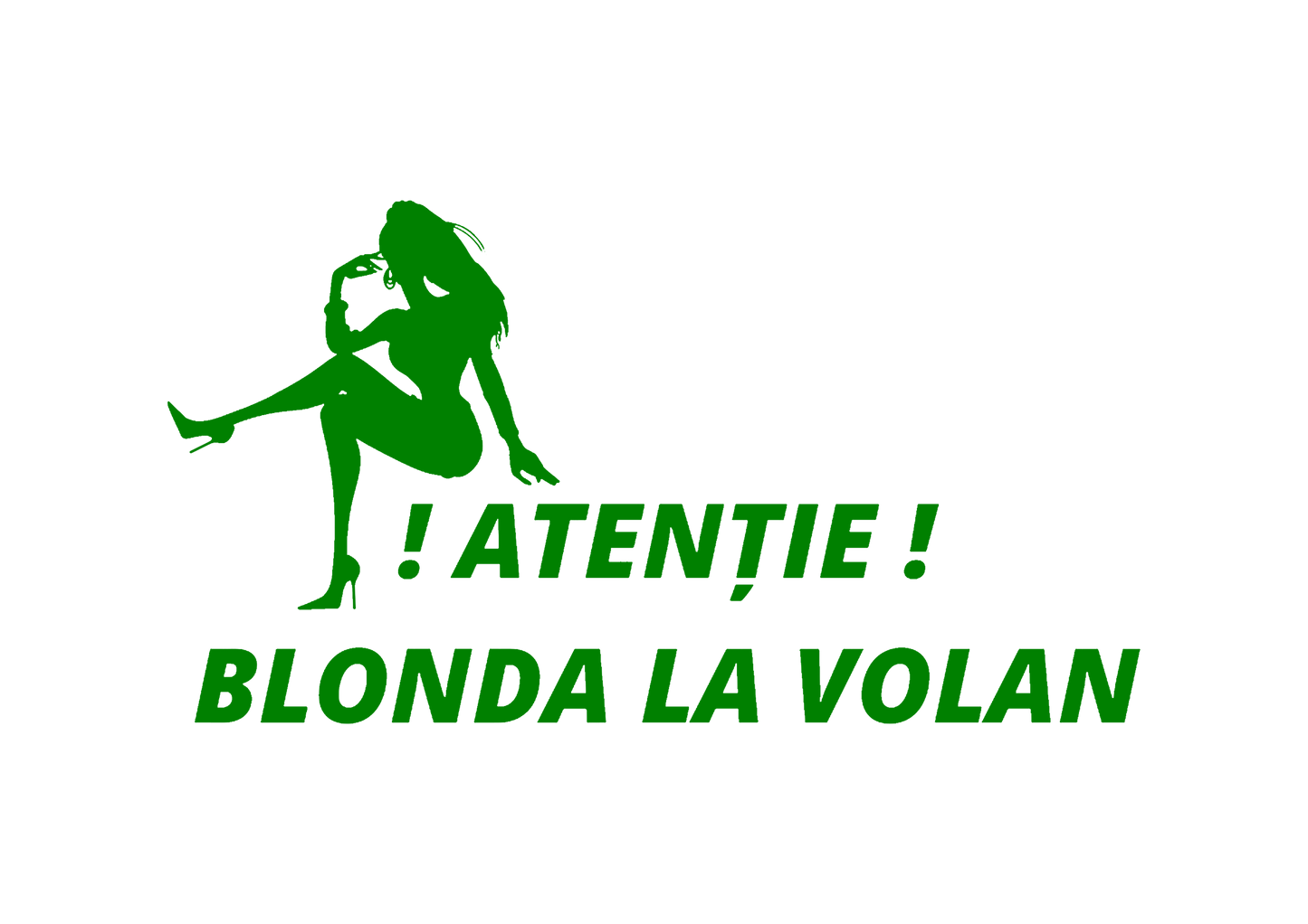Sticker - BLONDA LA VOLAN