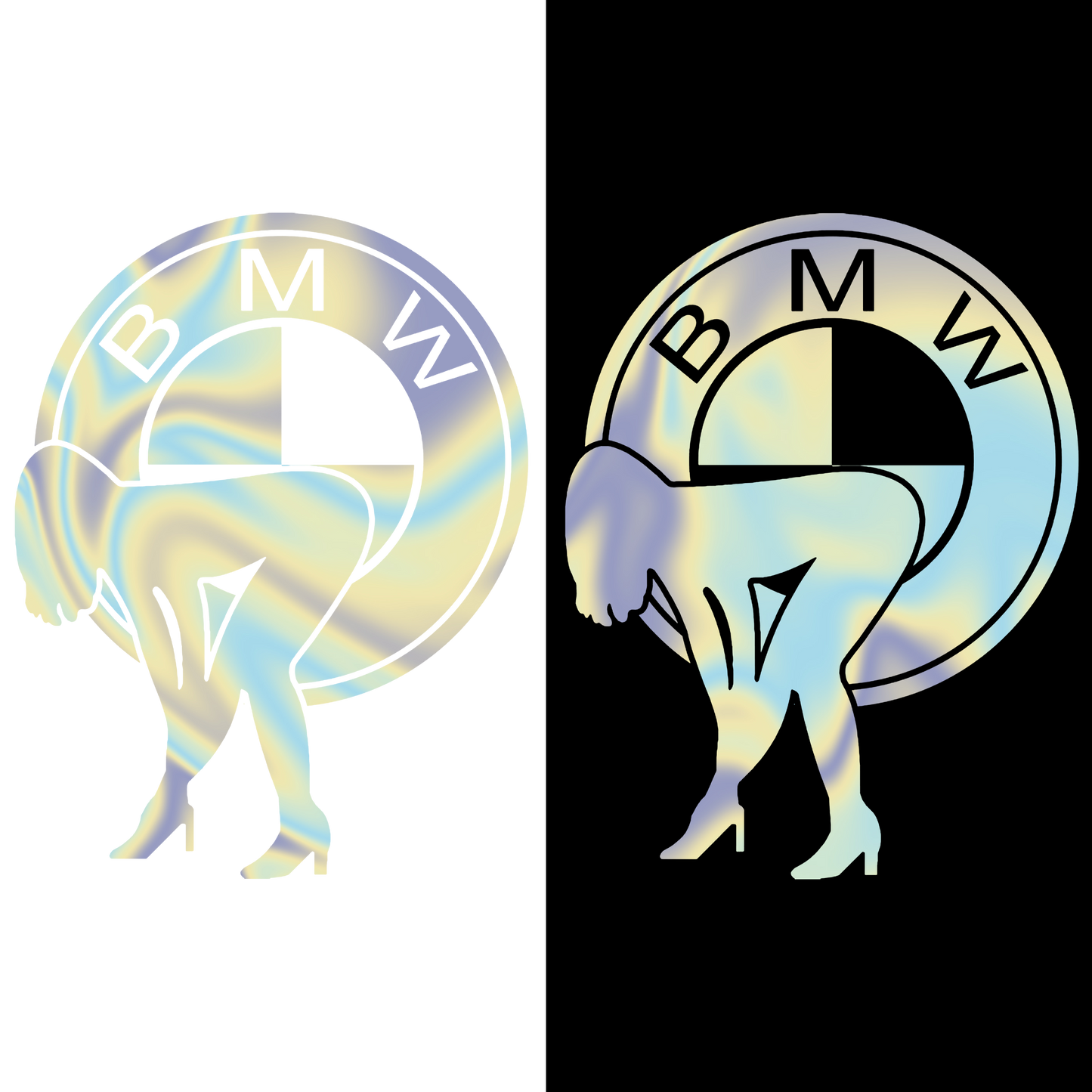 Sticker - BMW GIRL 2