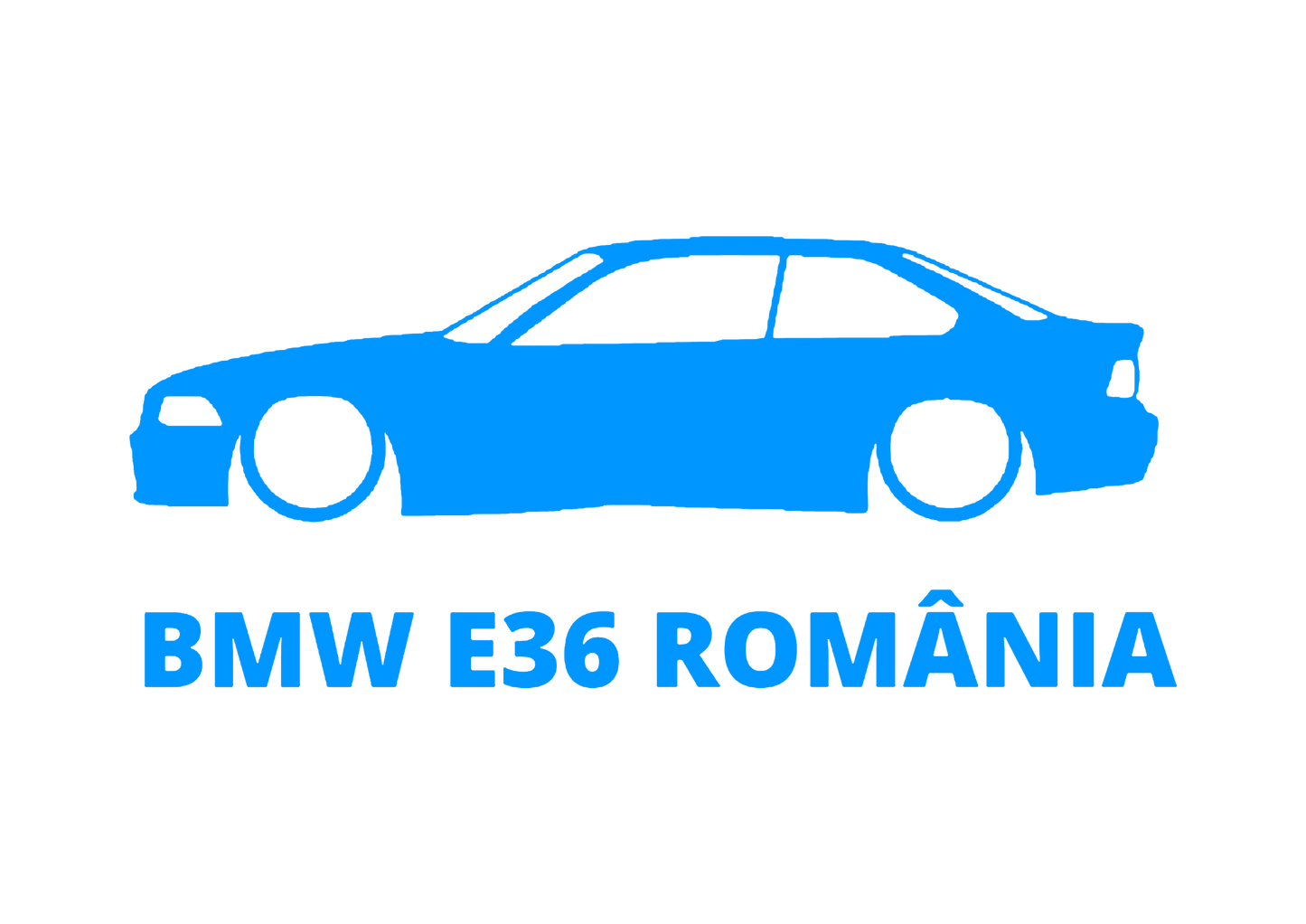 Sticker - BMW E36 ROMANIA