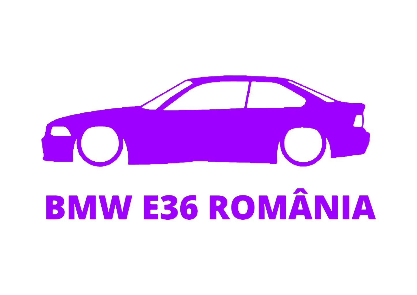 Sticker - BMW E36 ROMANIA
