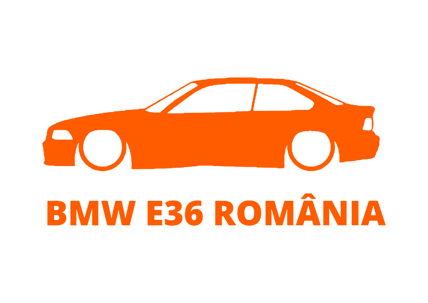 Sticker - BMW E36 ROMANIA