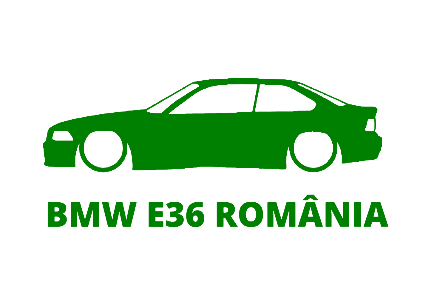 Sticker - BMW E36 ROMANIA