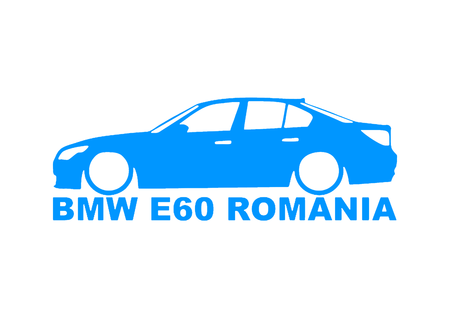 Sticker - BMW E60 ROMANIA