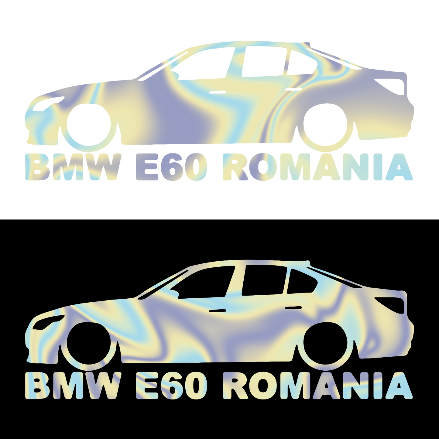 Sticker - BMW E60 ROMANIA