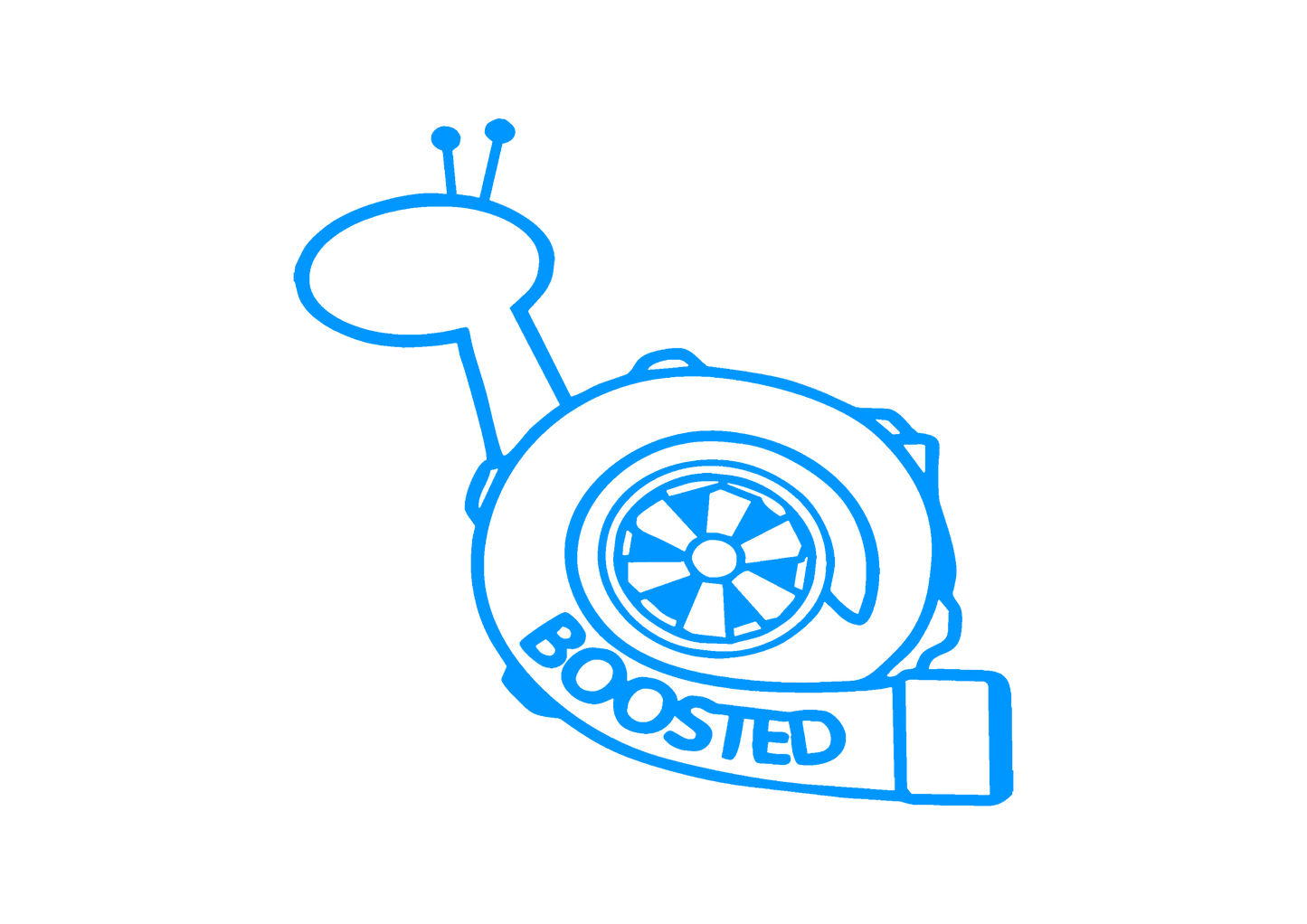 Sticker - BOOSTED SNAIL