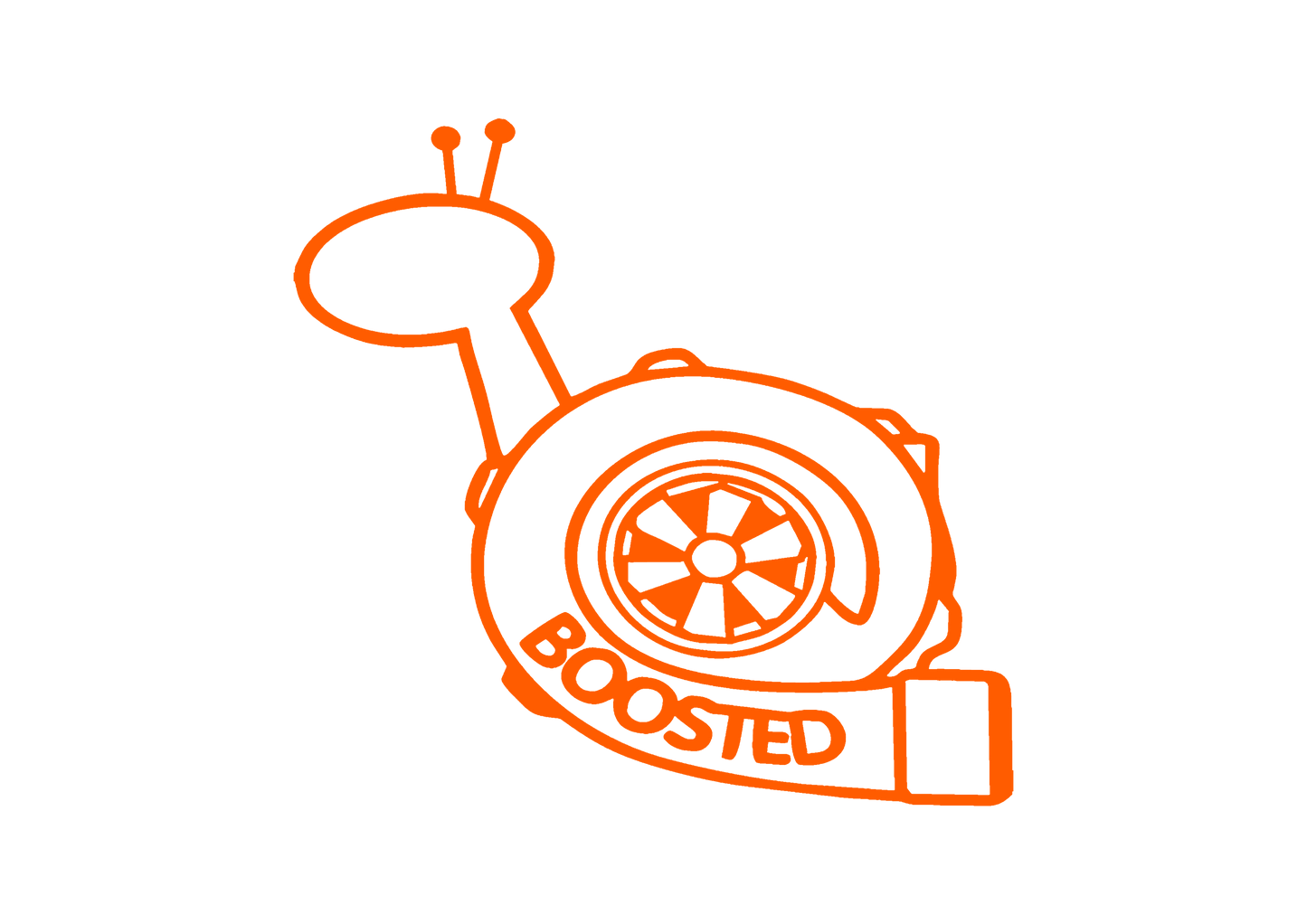 Sticker - BOOSTED SNAIL