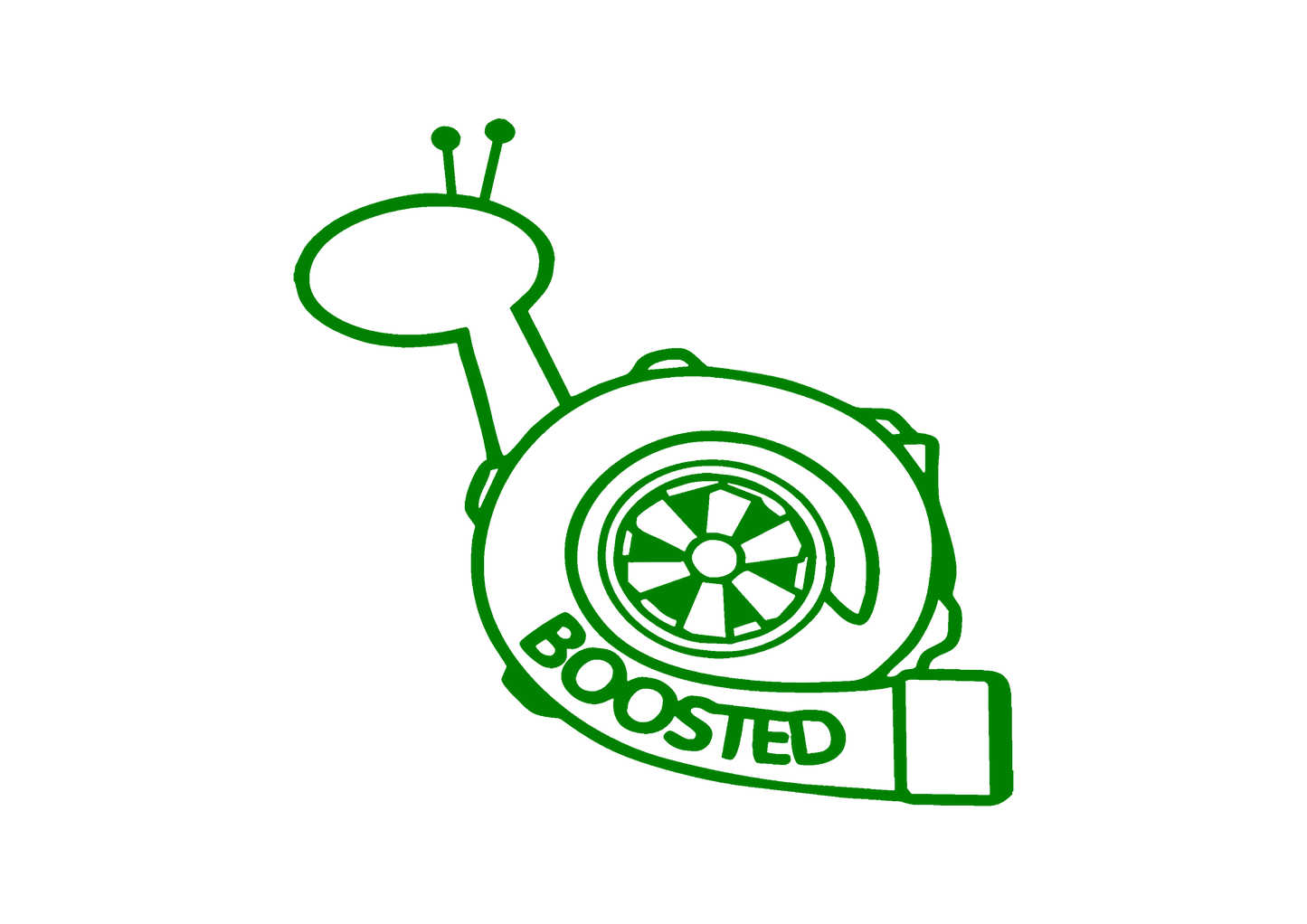 Sticker - BOOSTED SNAIL
