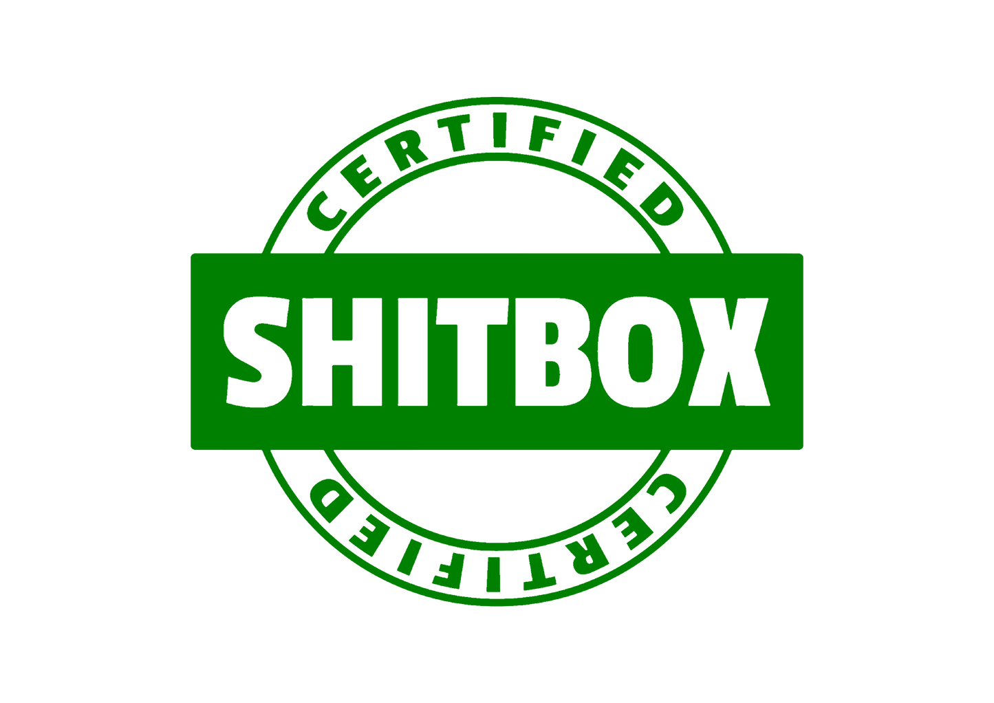 Sticker - CERTIFIED SHITBOX