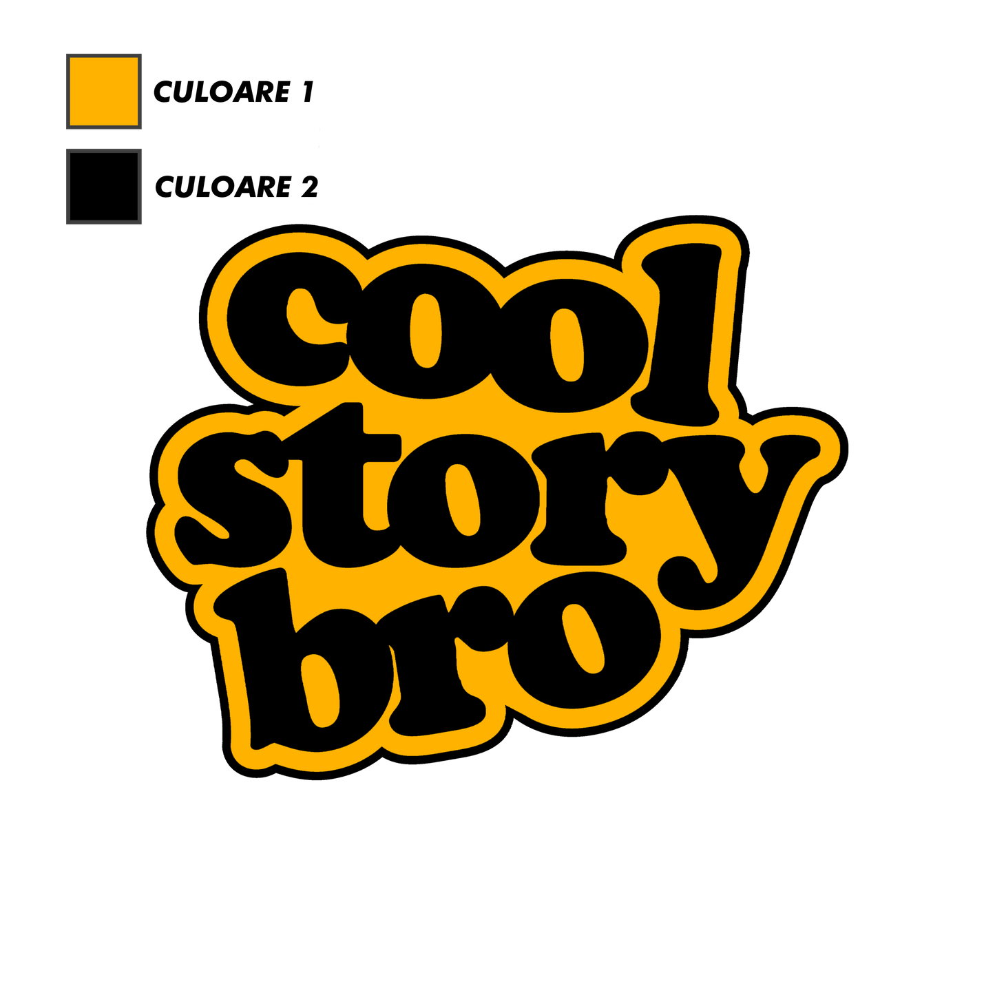 Sticker - COOL STORY BRO