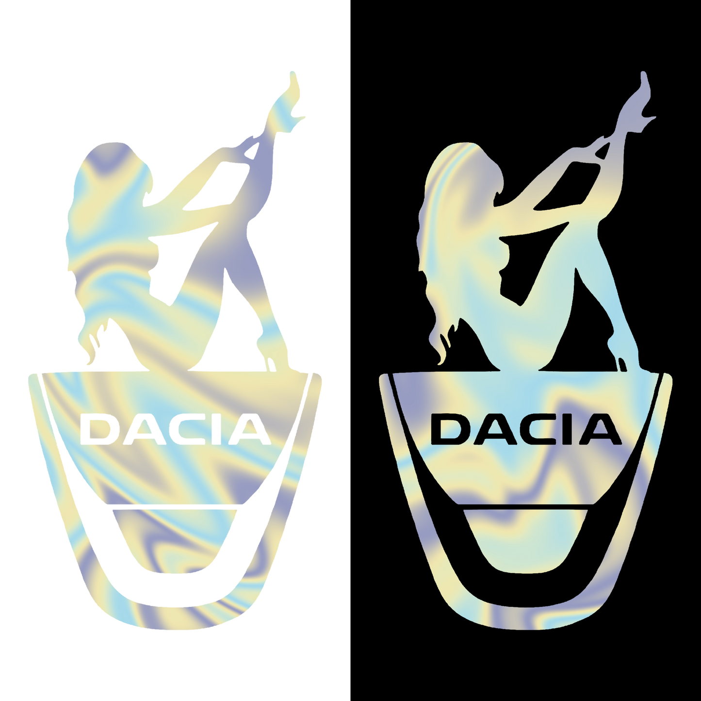 Sticker - DACIA GIRL 2