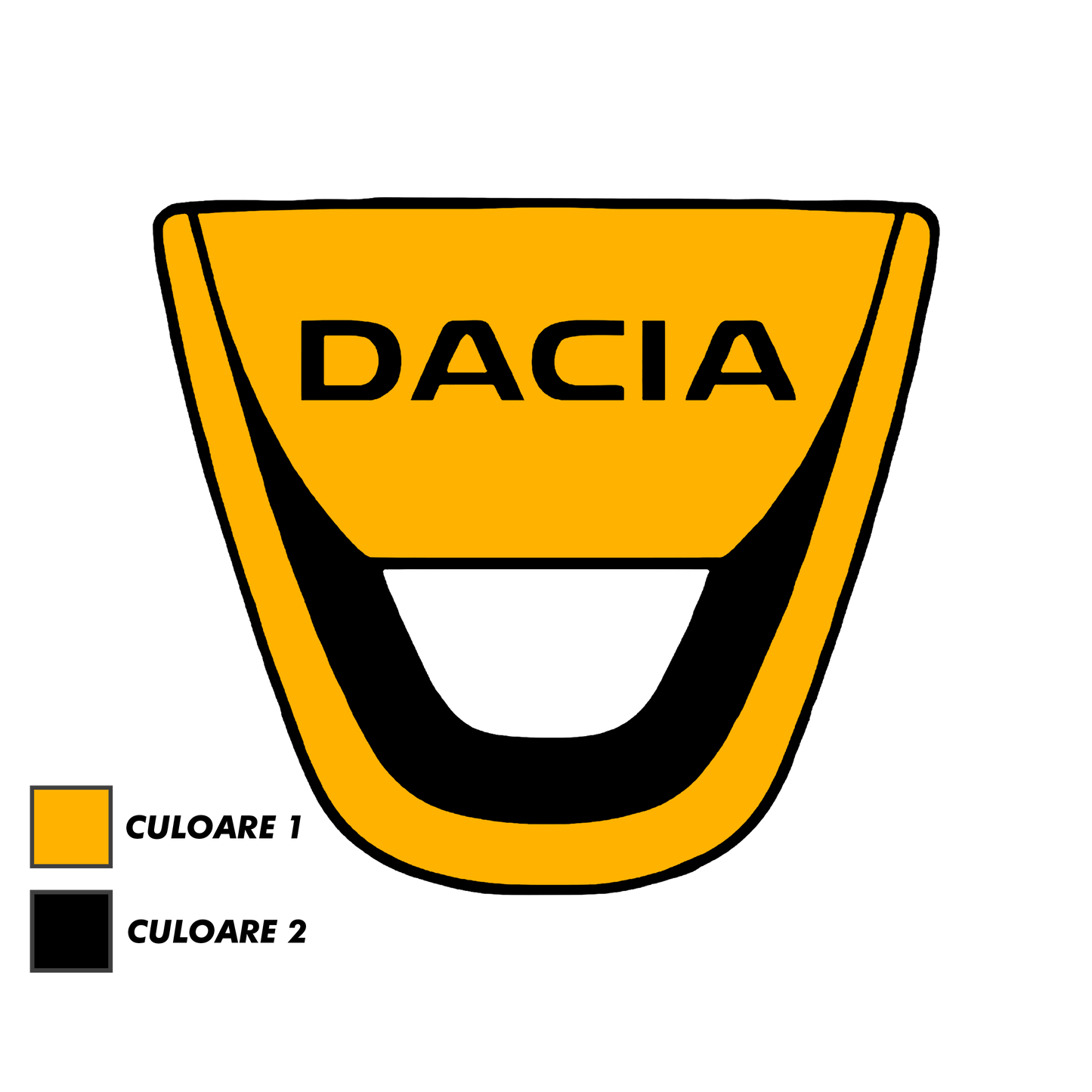 Sticker - DACIA OLD LOGO 3