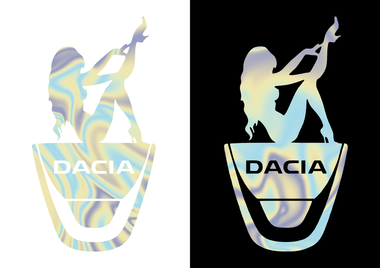 Sticker - DACIA GIRL 2