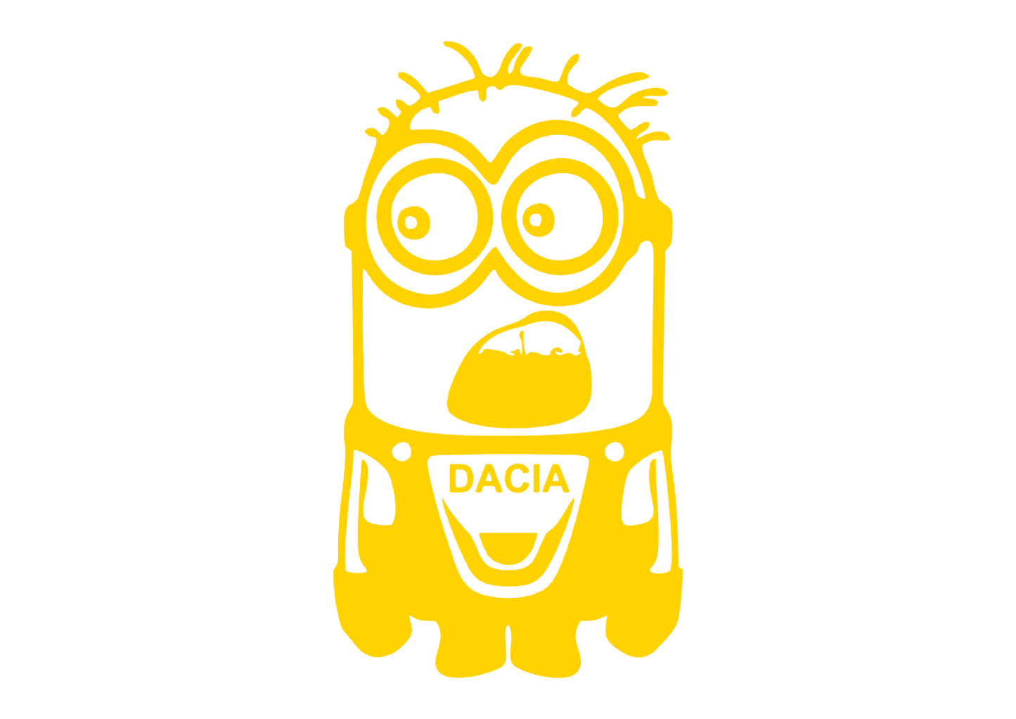 Sticker - DACIA MINION