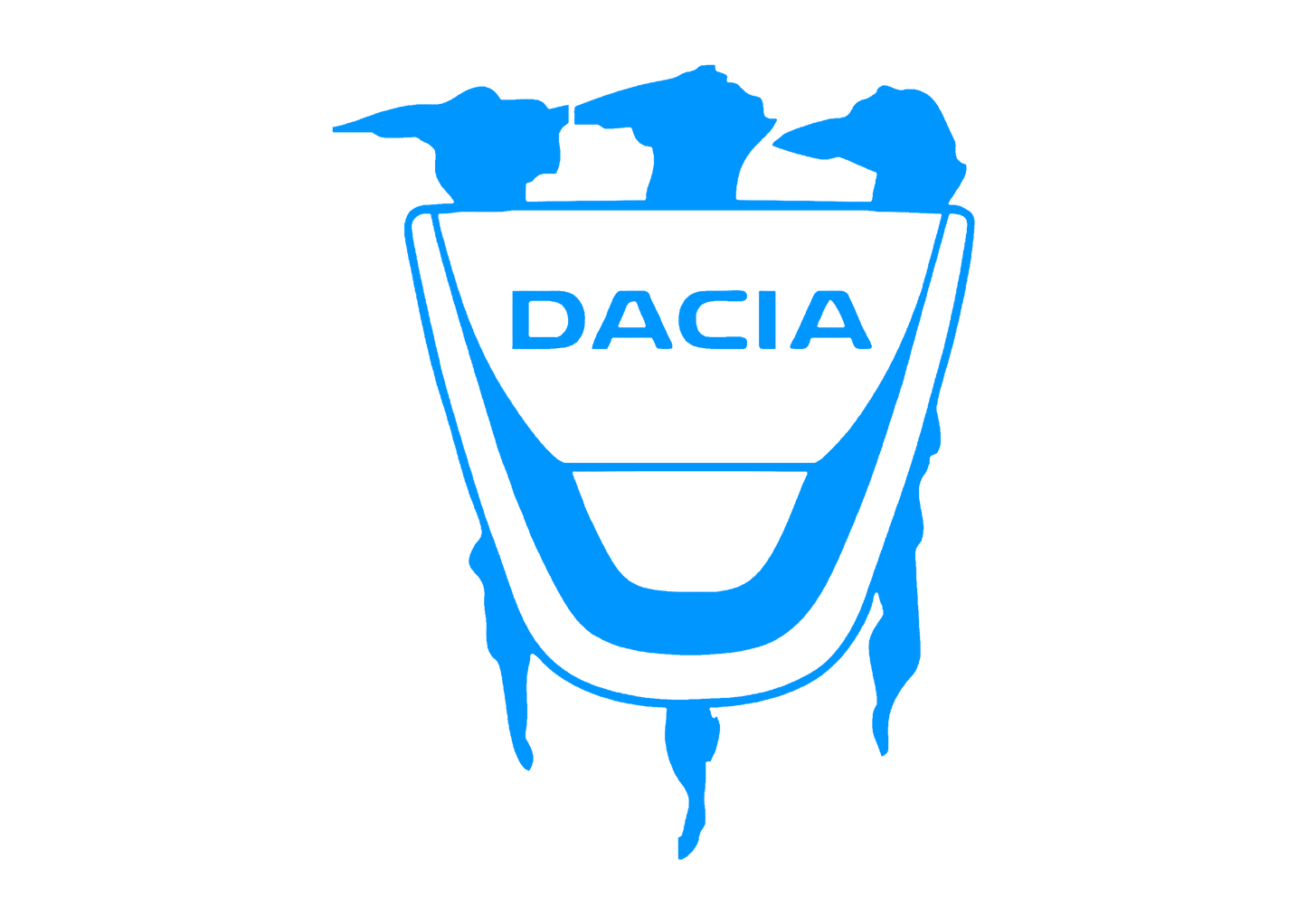 Sticker - DACIA MONSTER