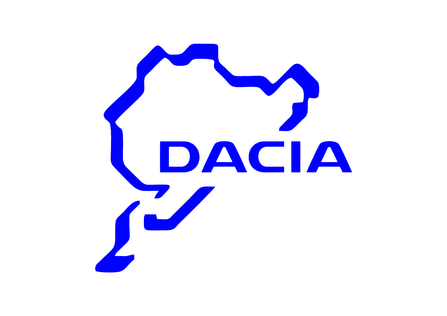 Sticker - DACIA NURBURGRING