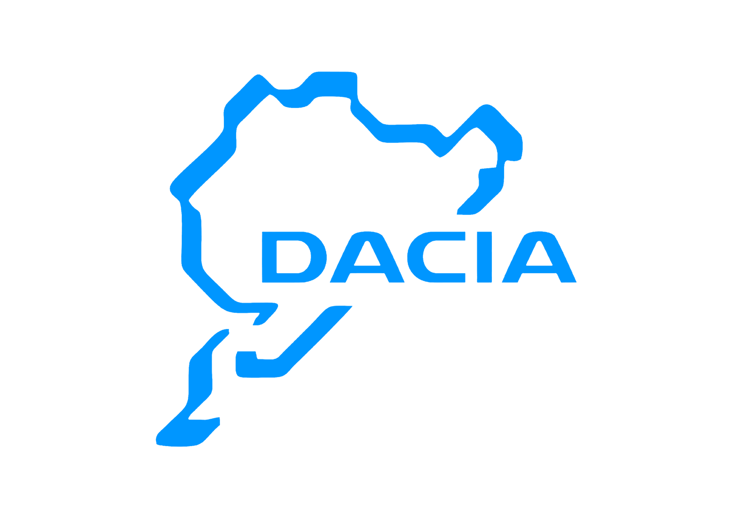 Sticker - DACIA NURBURGRING