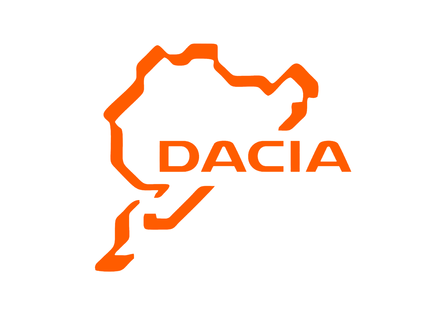 Sticker - DACIA NURBURGRING