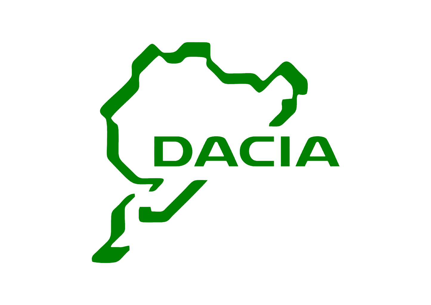 Sticker - DACIA NURBURGRING